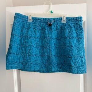BDG Large Blue Quilted Women's Skirt